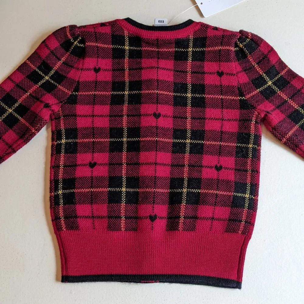 Ralph Lauren Baby Wool Plaid Cardigan